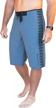 enhanced maui rippers 4-way stretch boardshorts with a 24 inch outseam for optimal comfort logo