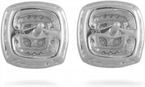 img 2 attached to Серьги-гвоздики из стерлингового серебра с натуральными бриллиантами 0,10-0,25 карата - цвет SF, чистота I3-I4, женские серьги-гвоздики
