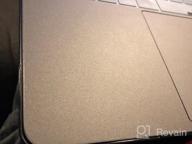 img 1 attached to FORITO Palm Rest Cover Skin & Trackpad Protector For 16 Inch MacBook Pro A2141 (2019) - Space Gray review by Brian Stepp