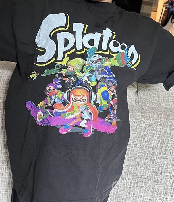 img 1 attached to Colorful and Stylish: Nintendo Boys' Splatoon Graphic T-shirt! review by Luis Harper