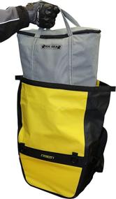 img 1 attached to Nelson-Rigg SE-3050-YEL Sierra Dry Saddlebags - 100% Waterproof, Yellow, Perfect Fit for Adventure and Dual Sport Motorcycle Racks