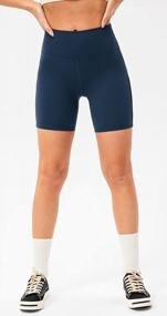 img 1 attached to Experience Ultimate Comfort With Lavento Women'S High Waisted Biker Shorts - Perfect For Yoga And Workouts!
