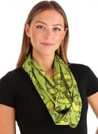 шарф elope grinch — модный и теплый шарф из трикотажа для взрослых и детей логотип