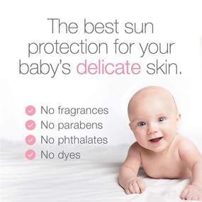 img 2 attached to 👶 Neutrogena Pure & Baby Mineral Sunscreen Lotion with SPF 50, Zinc Oxide, Water Resistance, Hypoallergenic & Tear-Free Formula - Pack of 2, 3 fl. oz each