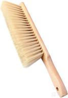 🌾 14-inch long oakart counter brush with soft bristles, oiled beech wood handle in yellow logo