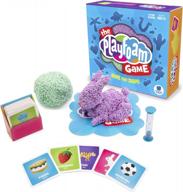 the playfoam family game: educational sculpting guessing toy with original playfoam, ideal for 4+ players, board game toy for kids ages 5 and up logo