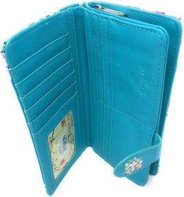 img 1 attached to Teal Women's Handbags & Wallets: Shag Wear Unicorn Wallet