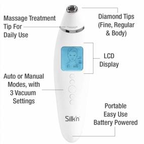img 3 attached to Silk'N Revit Prestige Blackhead Remover Vacuum With LCD Display And Microdermabrasion For Exfoliating, Pore Vacuuming, Age Spot Reduction, And Skin Texture Improvement
