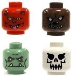 img 1 attached to 👹 LEGO Monster Heads Minifigures Pack