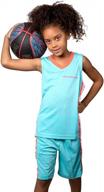 youth boys' basketball team uniforms - premium jerseys, shirts & athletic shorts set for kids age 6-12 logo