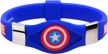 marvel captain america silicone bracelet logo