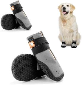 img 4 attached to Hcpet Breathable Reflective Skid Proof Protectors Dogs