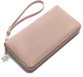 img 3 attached to Womens Wallet Blocking Wristlet Closure Women's Handbags & Wallets and Wristlets