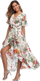 img 2 attached to VintageClothing Womens Floral Summer Dresses Women's Clothing : Dresses