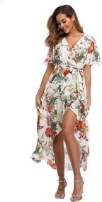 img 3 attached to VintageClothing Womens Floral Summer Dresses Women's Clothing : Dresses