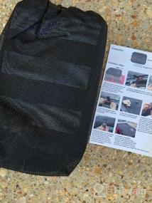 img 6 attached to Plain Black Sunshade Mesh Bikini Top For 2007-2018 Jeep Wrangler JK JKU 4 Door - Voodonala