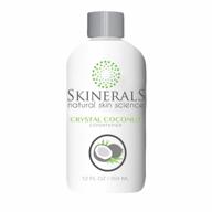 skinerals sulfate free crystal coconut conditioner with organic and natural ingredients, 12 fl oz bottle logo