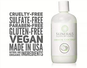 img 1 attached to Skinerals Sulfate Free Crystal Coconut Conditioner With Organic And Natural Ingredients, 12 Fl Oz Bottle
