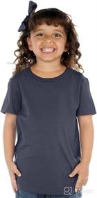 img 1 attached to 👕 High-Quality Kavio! Toddlers Crew Neck Short Sleeve Tee (Same TJP0494) for Fashionable Comfort