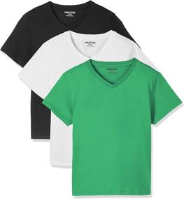 img 1 attached to UNACOO Unisex Cotton Shirts Sleeve Girls' Clothing ~ Tops, Tees & Blouses