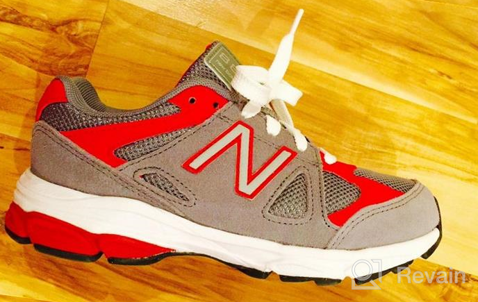 img 1 attached to KJ888V1 Pre Run-K Shoe by New Balance - Unisex Children's Athletic Footwear review by Marie Burris