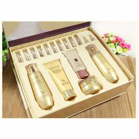 img 3 attached to BIOAQUA SNAIL Repair Skin Care Gift Box Cream Serum Lotion Toner Moisturizing Glow Wonderful Vitality Import 6PCS SET 100G +130Ml + 10X5Ml + 100Ml +50G +40G