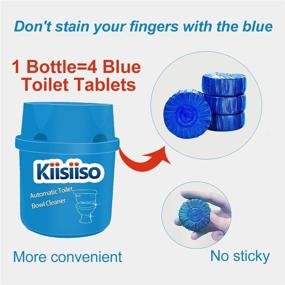 img 1 attached to 🚽 KIISIISO Toilet Bowl Cleaners (6 Bottles PACK): Long-Lasting Tablets for 6 Months' Supply