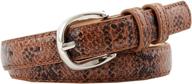 monique vintage snakeskin leather waistband women's accessories via belts logo