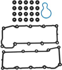 img 2 attached to ⚙️ Vincos Cylinder Valve Cover Gasket: Compatible with Liberty 2002-2005 & Dakota Durango 2004-2005 Vin K - High-Quality Seal for 3.7L V6 Engines