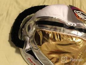 img 7 attached to Детский плюшевый космический шлем: исследуйте Вселенную с комфортом!