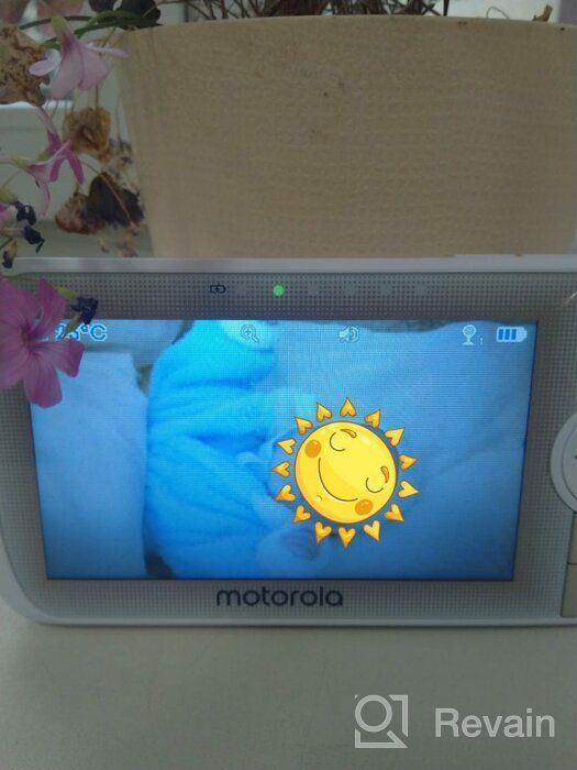 img 1 attached to Video baby monitor Motorola LUX65Connect, white review by Franciszka Ludwin ᠌