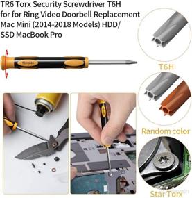 img 2 attached to 🔧 Xbox Game Repair Screwdriver Set Kit for Xbox One, Xbox 360, and PS5 - Torx Security T6 T8 T9 T10 Phillips PH00 PH2, ESD Tweezers, Pry Opening Tools - Xbox Screwdriver Kit