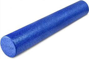 img 4 attached to EPP Foam Roller For Back, Legs Exercise, Deep Tissue & Muscle Massage - 12", 18", 24", 36" High-Density Round By Yes4All.