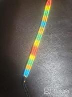 img 1 attached to Nanafast Rainbow Handmade Bracelet: Show LGBTQ Pride with Adjustable Size Friendship Wristband for Gay & Lesbian review by Tom Reid