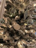 картинка 1 прикреплена к отзыву Стильно украсьте свою новогоднюю елку набором небьющихся рождественских украшений SOLEDI'S из 128 предметов серебристого цвета от Tony Nicholas