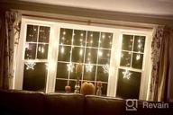 img 1 attached to Transform Your Home With BHCLIGHT'S 138 LED Star String Lights: Perfect For Bedroom Decor, Ramadan, Wedding, Garden And Christmas Decorations In Blue review by Lamar Hopkins