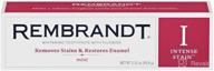 rembrandt toothpaste intense stain mint logo