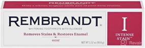 img 1 attached to Rembrandt Toothpaste Intense Stain Mint