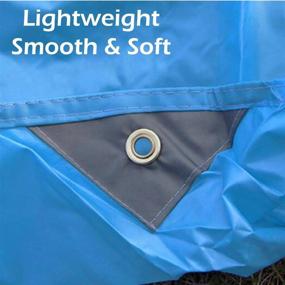 img 1 attached to TRIWONDER Waterproof Hammock Rain Fly Tarp For Camping, Backpacking Tent Footprint Ground Cloth Shelter Sunshade Mat Outdoor Hiking Beach Picnic
