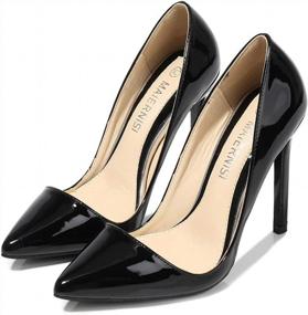 img 1 attached to Stylish Goettin Ladies Pointy High Heels For Any Occasion - Perfect For Parties And Weddings!