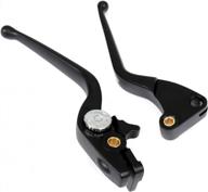 victory hammer kingpin sport 2008-2015 black aluminum brake clutch lever by rudyness with cabel model logo