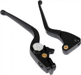 img 4 attached to Victory Hammer Kingpin Sport 2008-2015 Black Aluminum Brake Clutch Lever By Rudyness With Cabel Model