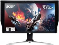 acer xv273k pbmiipphzx: ultra hd 4k gaming monitor with displayhdr400, 144hz & built-in speakers logo