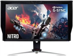 img 4 attached to Acer XV273K Pbmiipphzx: Ultra HD 4K Gaming Monitor with DisplayHDR400, 144Hz & Built-In Speakers