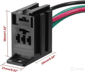 img 3 attached to Uxcell Automotive Interlocking Socket Harness Replacement Parts - Switches & Relays