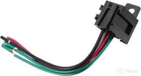img 1 attached to Uxcell Automotive Interlocking Socket Harness Replacement Parts - Switches & Relays