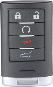 img 1 attached to Keyecu Smart Proximity Remote 5 Button Key for Cadillac SRX 2010-2015 (FCC ID: NBG009768T)