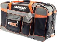 🏍️ factory fmx motocross gear bag: xlarge orange - ultimate storage solution for motocross enthusiasts логотип