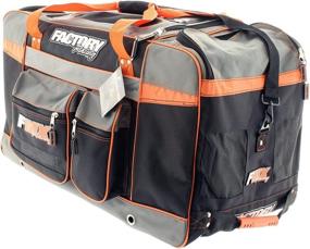 img 1 attached to 🏍️ Factory FMX Motocross Gear Bag: XLarge Orange - Ultimate Storage Solution for Motocross Enthusiasts