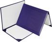 leather 8.5x11 graduation certificate document holder cover - graduatepro diploma covers letter size purple logo